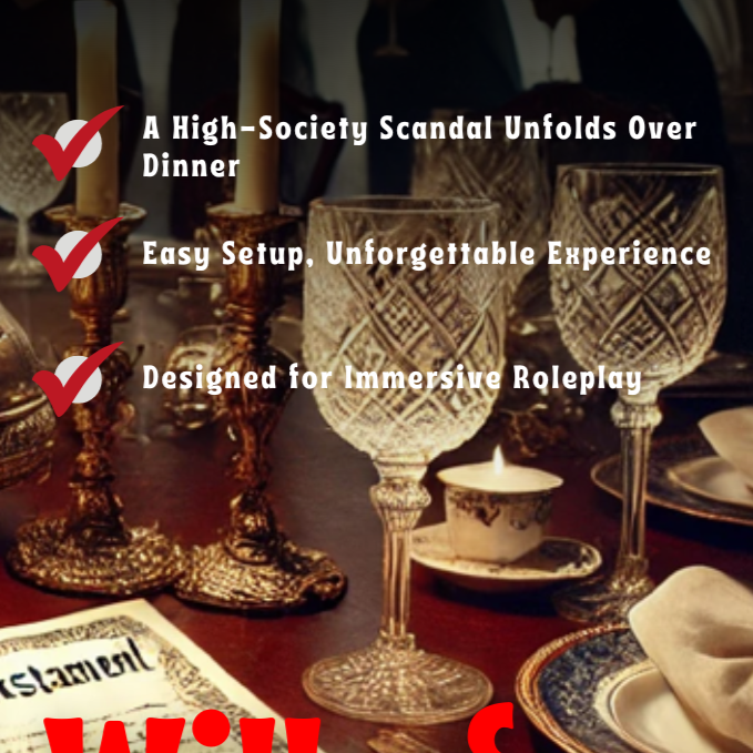 The Last Will of Jed Manhattan: The Ultimate Murder Mystery Dinner Game.
