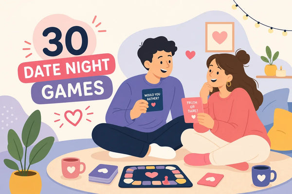 30 Date Night Games at Home: Romantic, Fun, Low-Prep