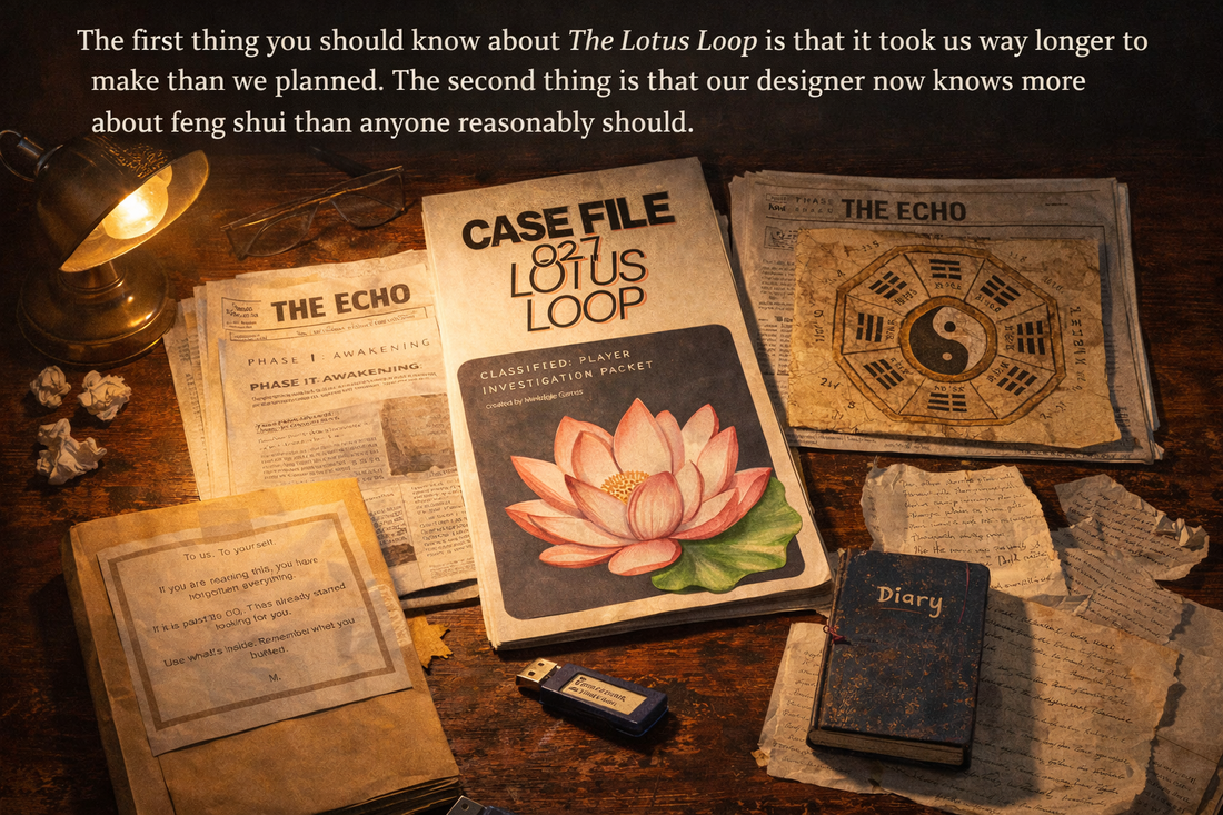 The Lotus Loop Is Here: A Mystery Game That Made Our Team Question Reality