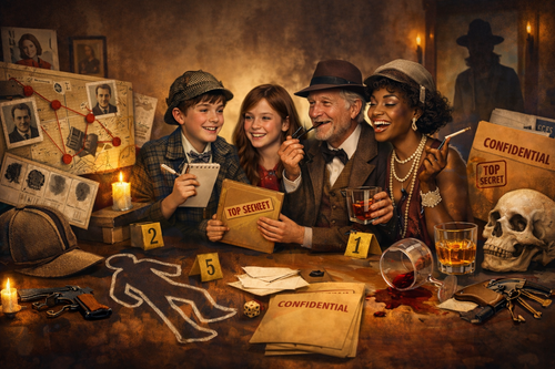 Unleash Fun with Printable Murder Mystery Games for All Ages