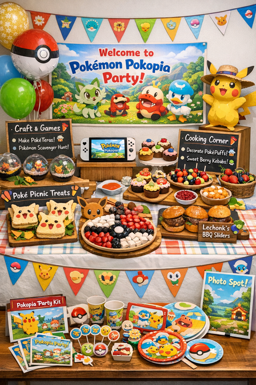 Pokopia Party Ideas: How to Throw a Cozy Pokémon Celebration Inspired by the New Switch 2 Game