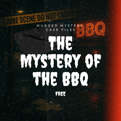 The Mystery of the BBQ - A Printable Murder Mystery Party Case File