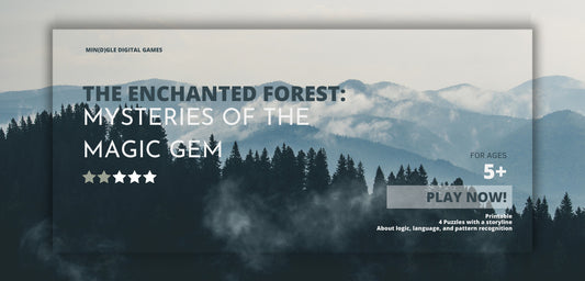 The Enchanted Forest: Mysteries of the Magic Gem - Printable Puzzle Game.