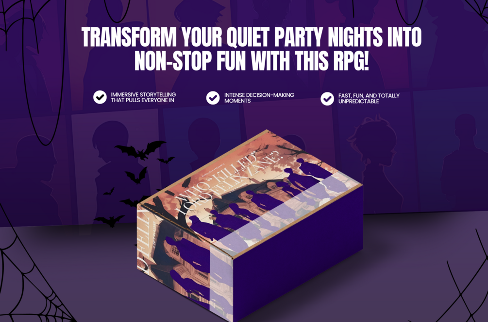 Haunted Mansion - A Thrilling Whodunnit Role-playing Murder Mystery Game.