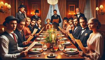 The Last Will of Jed Manhattan: The Ultimate Murder Mystery Dinner Game.
