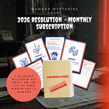 Digital Detox Mystery Calendar: 2026 Edition