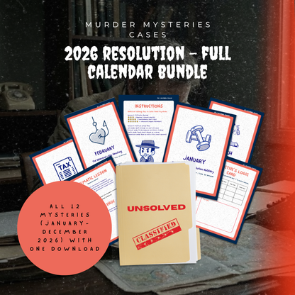 Digital Detox Mystery Calendar: 2026 Edition