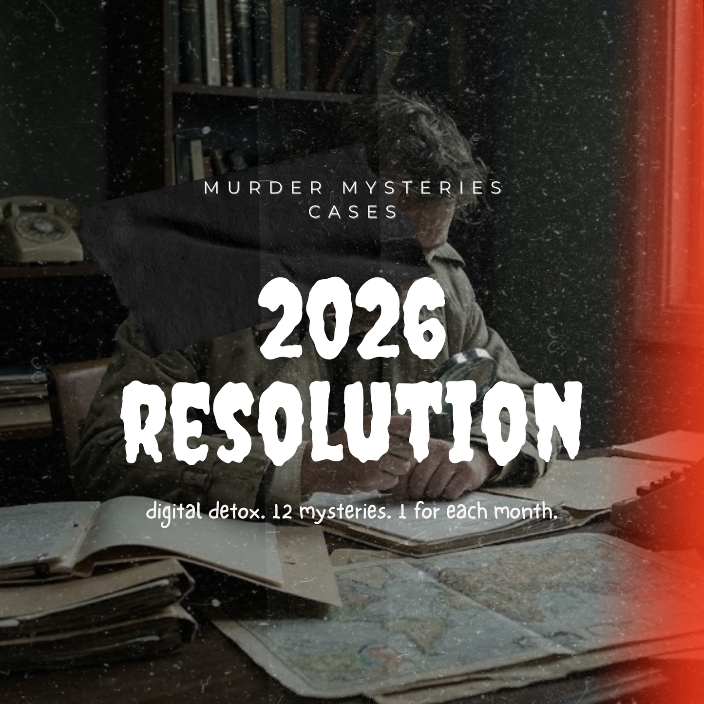 Digital Detox Mystery Calendar: 2026 Edition