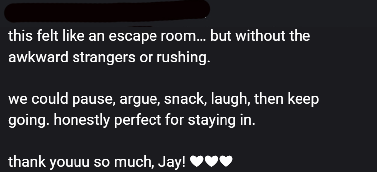 Testimonial Screenshot